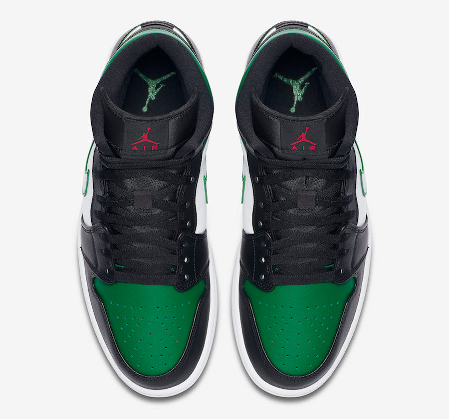 Air Jordan 1 Mid "Pink Green"