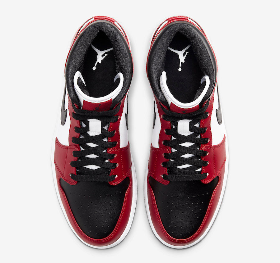 Air Jordan 1 Mid "Chicago Black Toe"