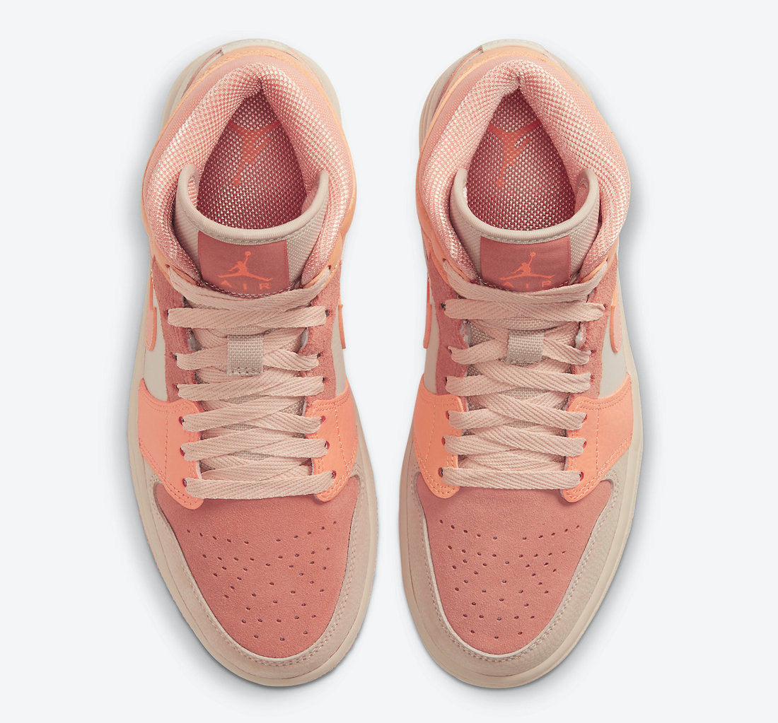 Air Jordan 1 Mid WMNS “Apricot Orange”