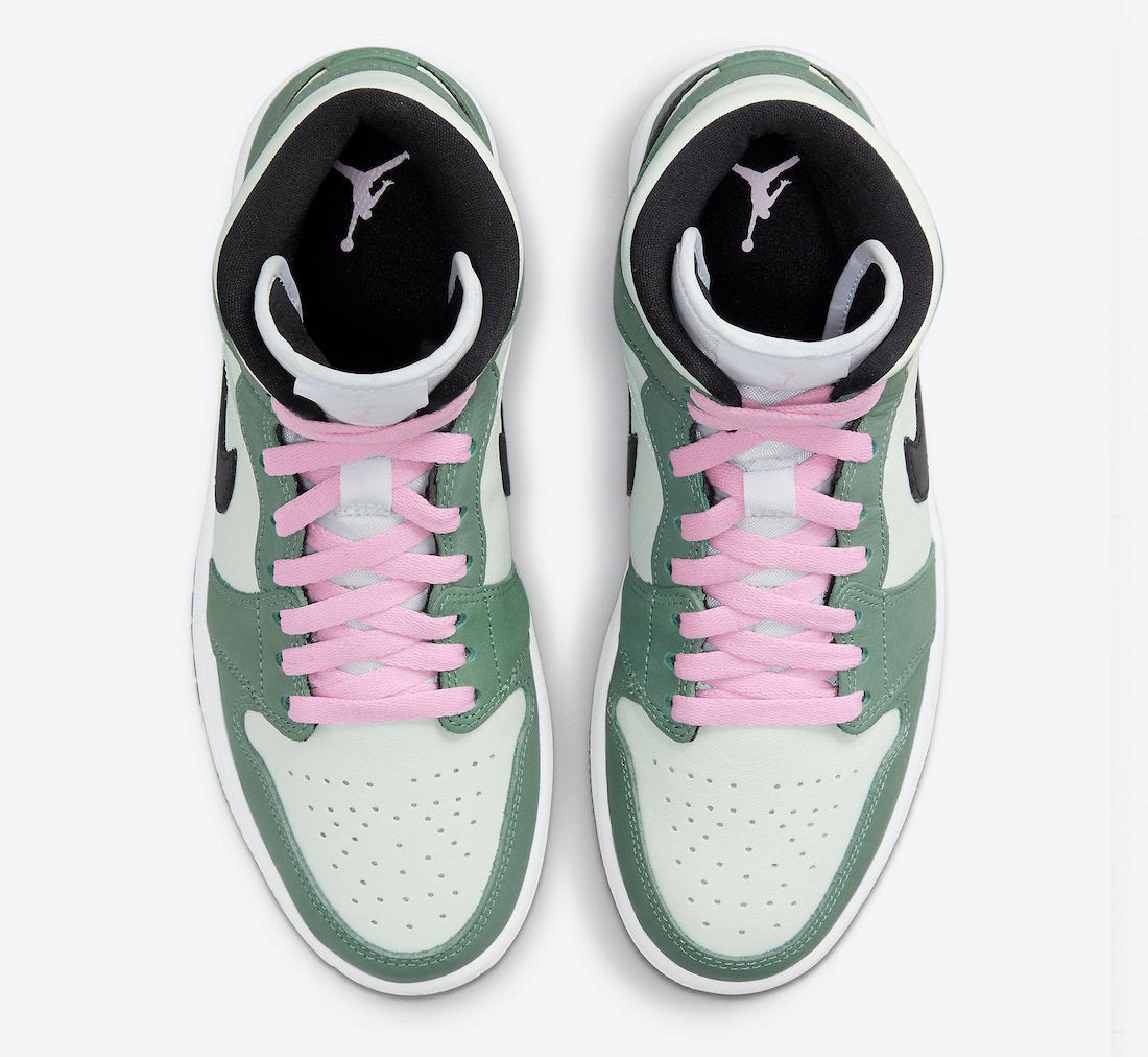 Air Jordan 1 Mid WMNS “Dutch Green”