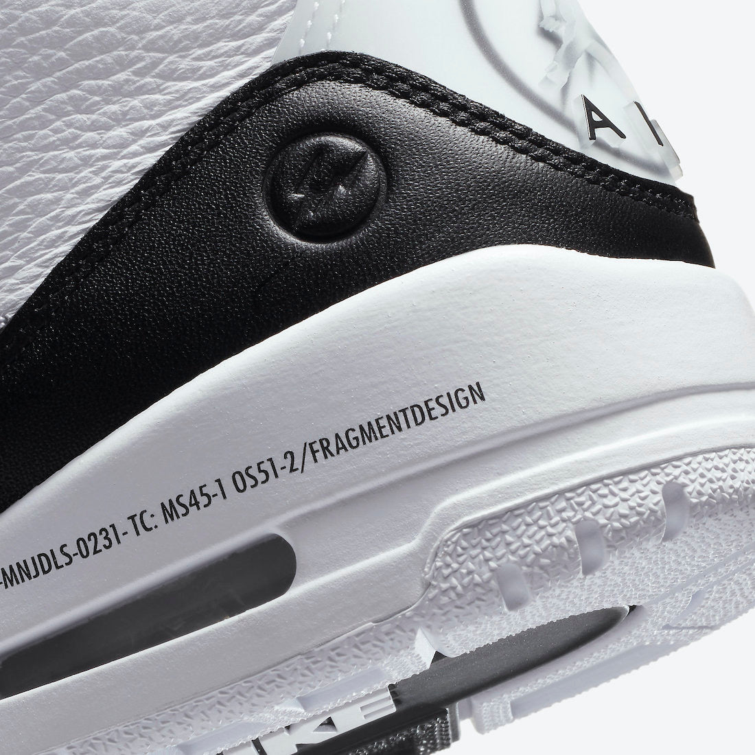 Fragment x Air Jordan 3 “White"