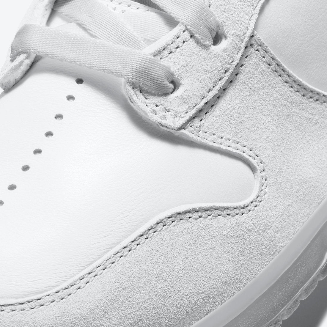 Slam Jam x Nike Dunk High "White Platinum"