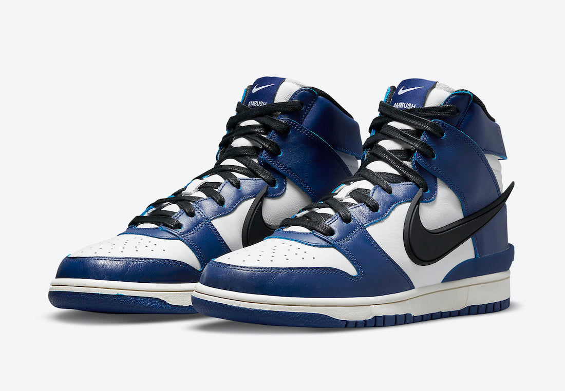 AMBUSH x Nike Dunk High "Deep Royal Blue"