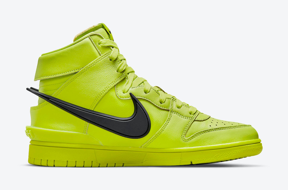 AMBUSH x Nike Dunk High “Flash Lime”