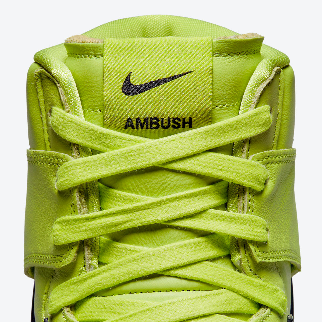 AMBUSH x Nike Dunk High “Flash Lime”