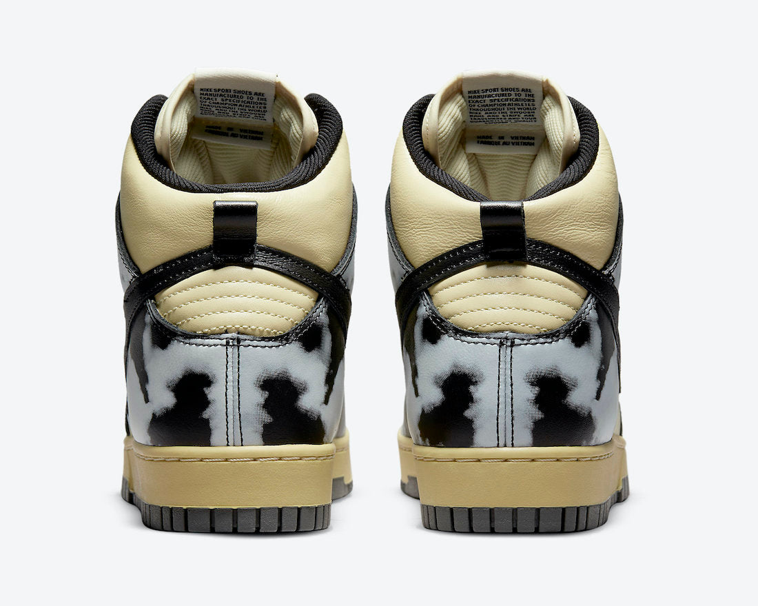 Nike Dunk High 1985 “Black Acid Wash”