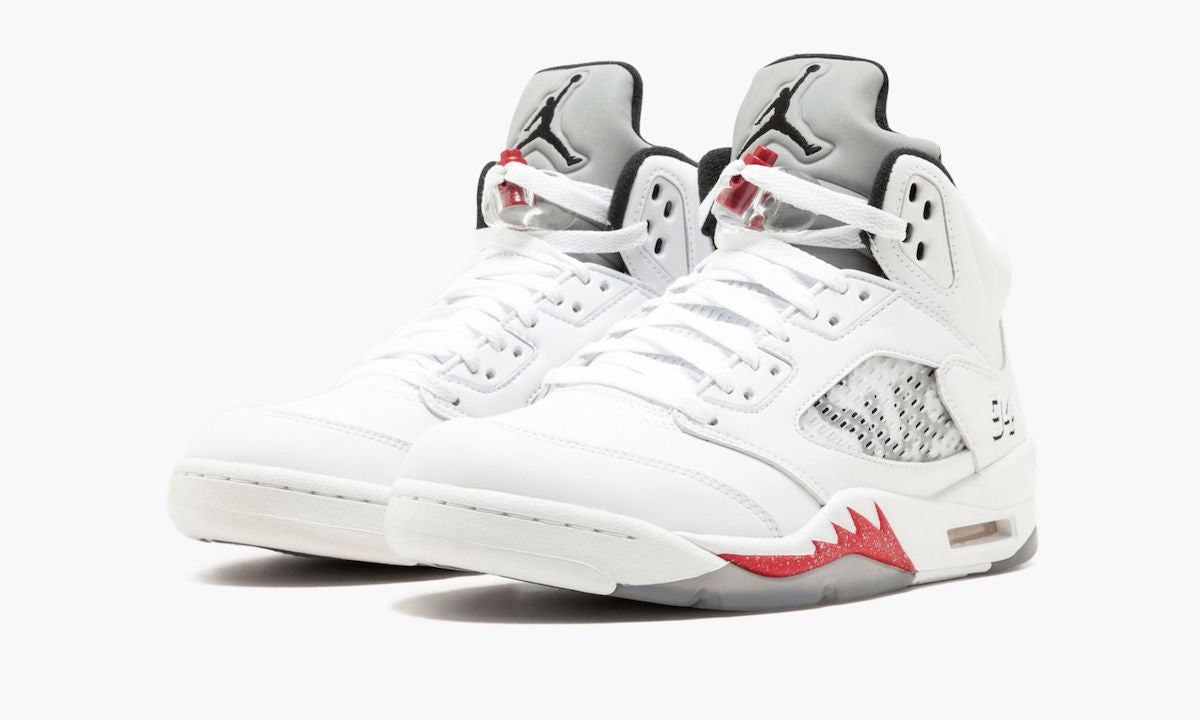 Supreme x Air Jordan 5 "White"