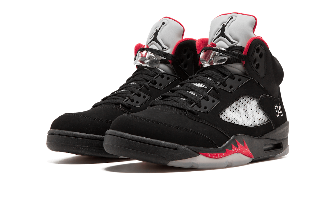 Supreme x Air Jordan 5 "Black"
