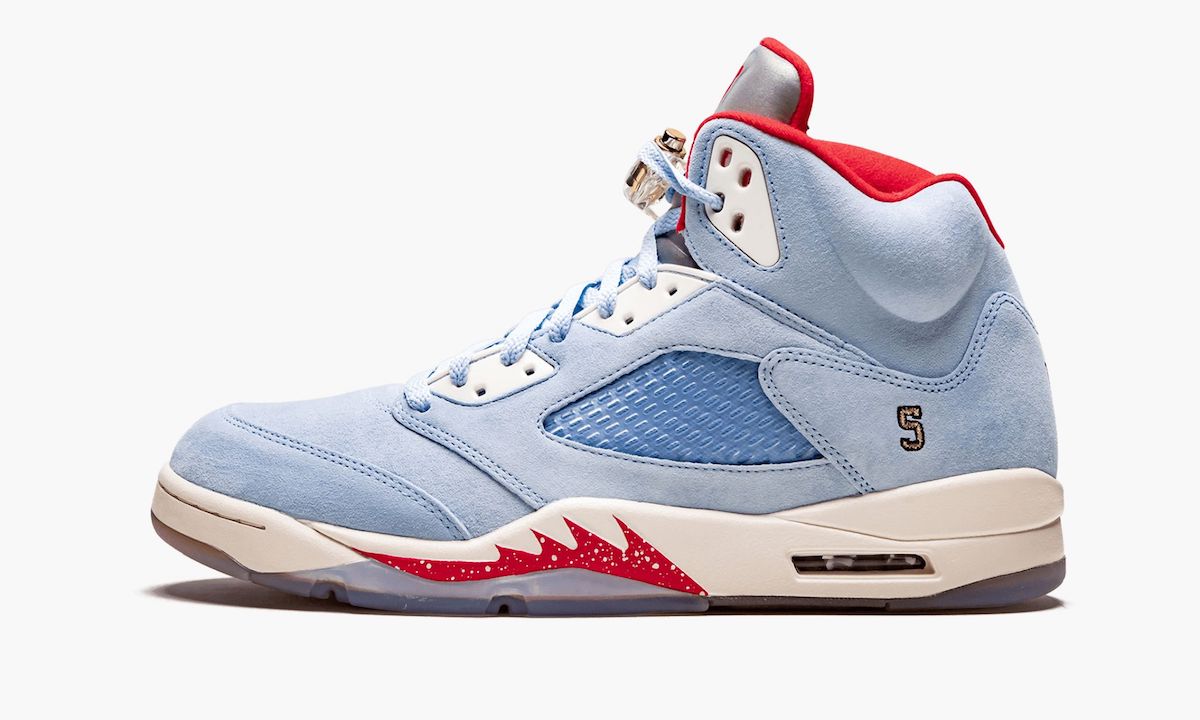 Trophy Room x Air Jordan 5 “Ice Blue”