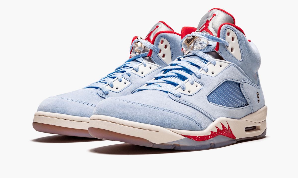 Trophy Room x Air Jordan 5 “Ice Blue”