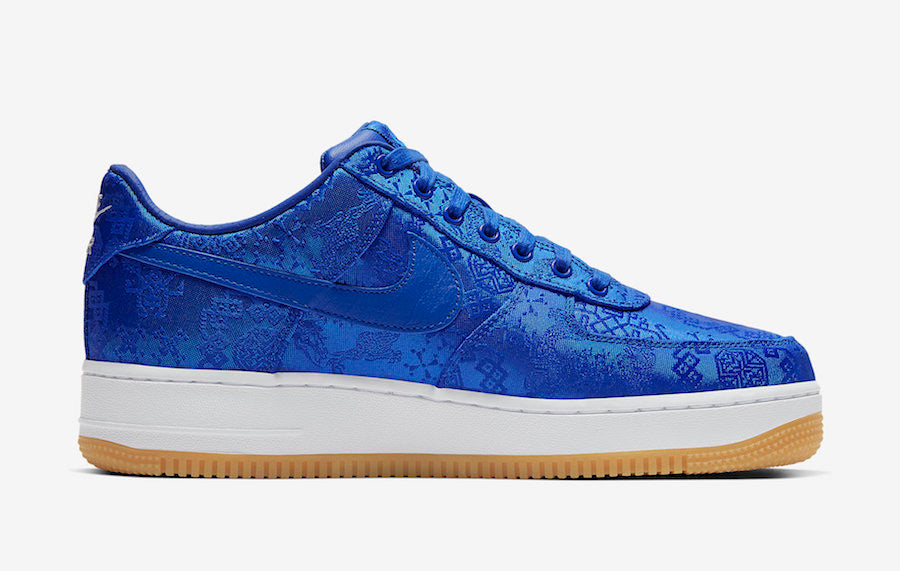 CLOT x Nike Air Force 1 Low "Blue Silk"