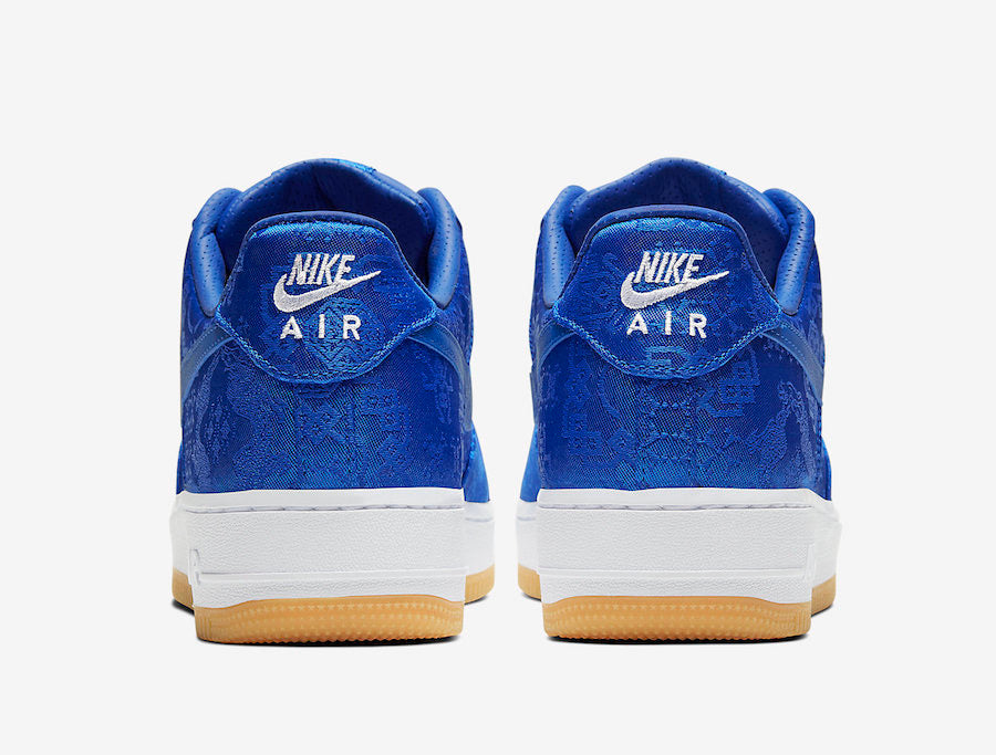 CLOT x Nike Air Force 1 Low "Blue Silk"