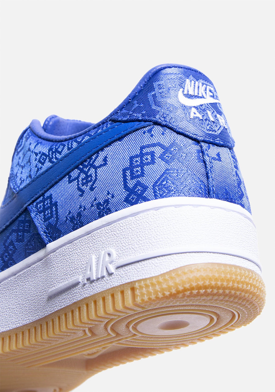 CLOT x Nike Air Force 1 Low "Blue Silk"