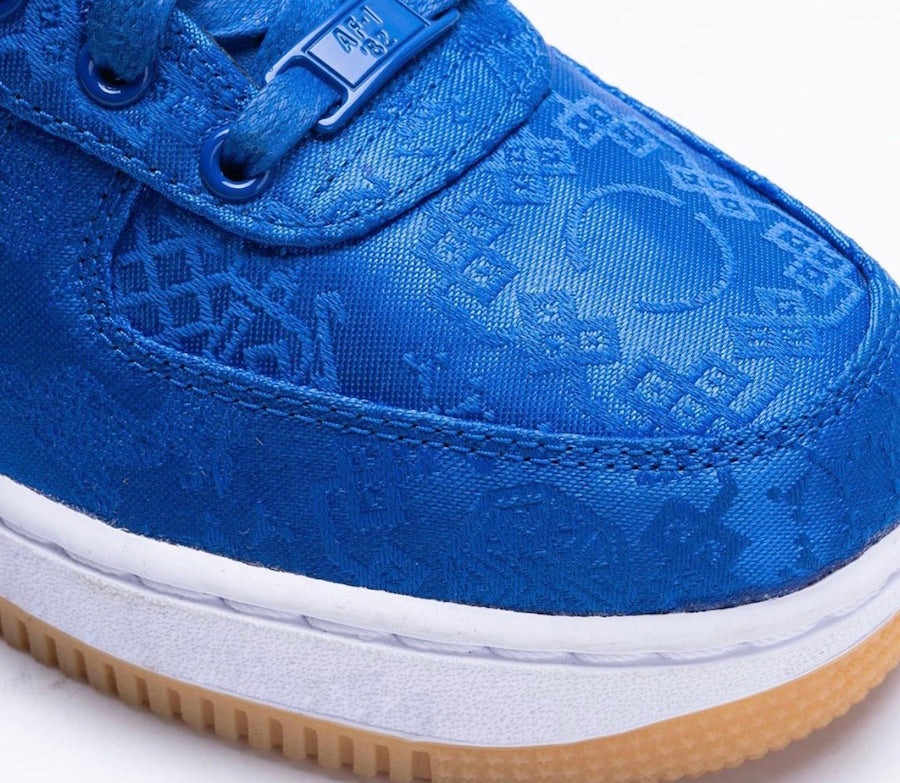 CLOT x Nike Air Force 1 Low "Blue Silk"