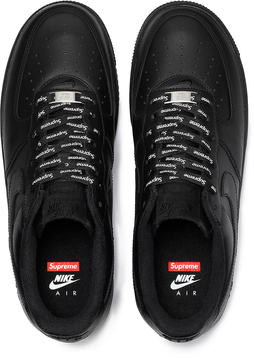 Supreme x Nike Air Force 1 Low "Box Logo - Black"