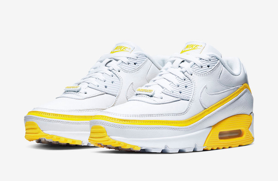 UNDEFEATED x Nike Air Max 90 "White / Optic Yellow"