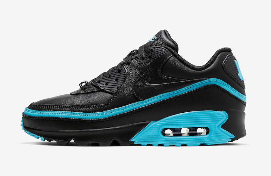 UNDEFEATED x Nike Air Max 90 "Black / Blue Fury"