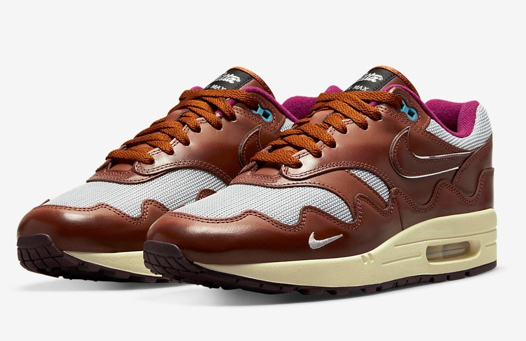 Patta x Nike Air Max 1 “Dark Russet”