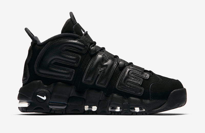 Supreme x Nike Air More Uptempo "Black"
