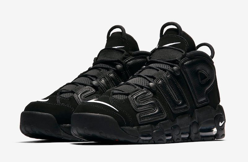 Supreme x Nike Air More Uptempo "Black"