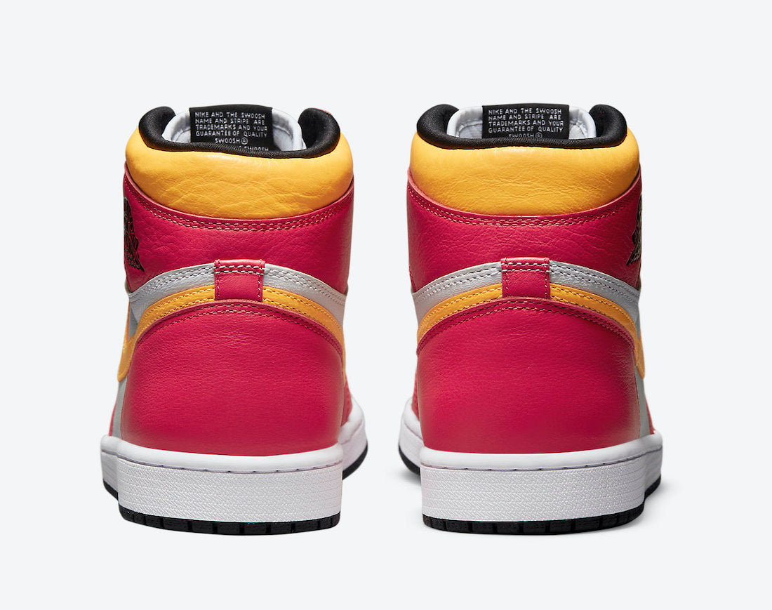 Air Jordan 1 High "Light Fusion Red"
