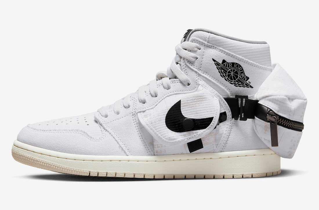 Air Jordan 1 High Utility “White / Black”