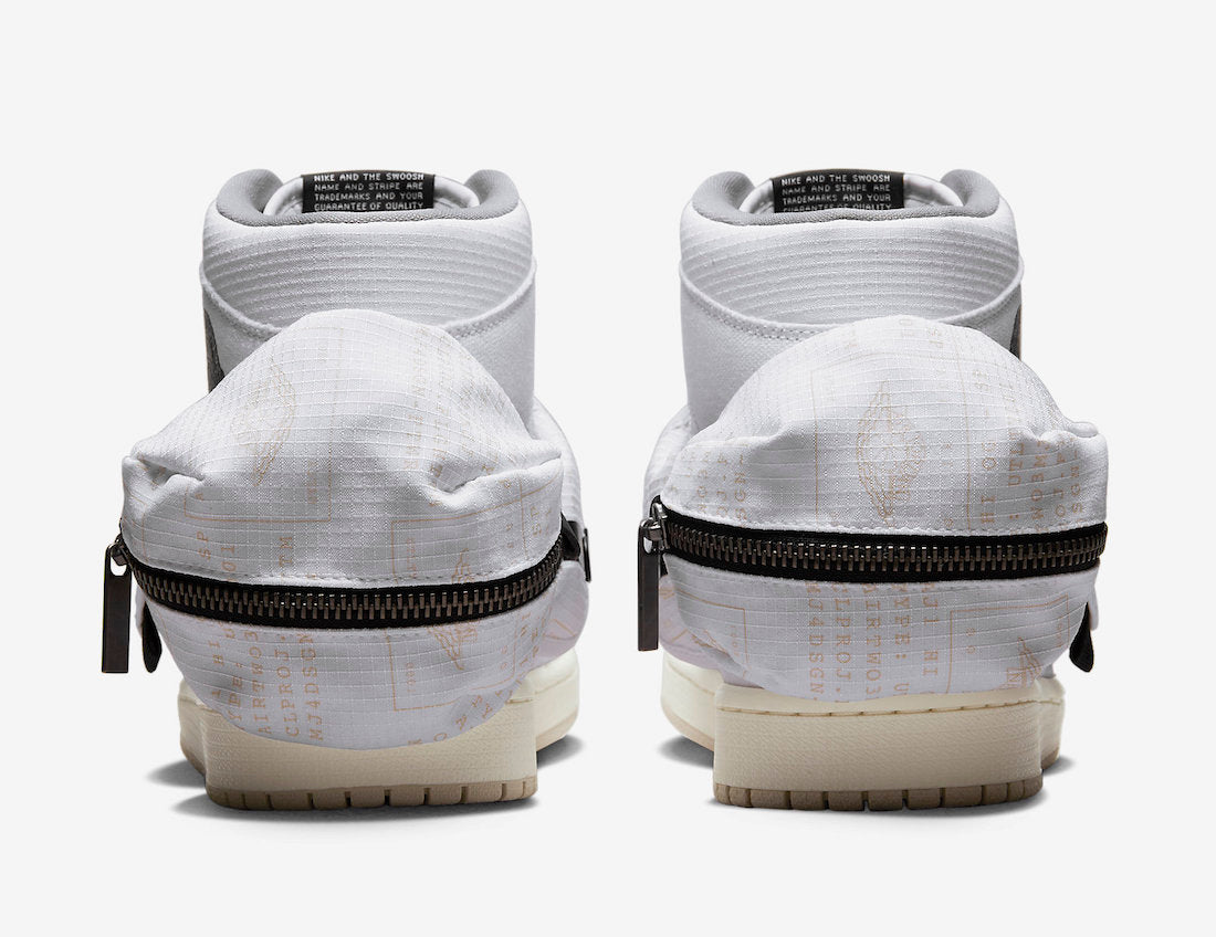 Air Jordan 1 High Utility “White / Black”