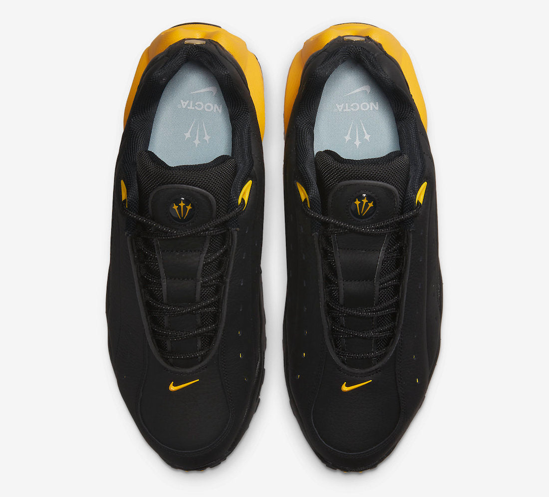 NOCTA x Nike Hot Step Air Terra “Black / University Gold”