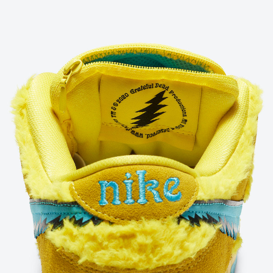 Grateful Dead x Nike SB Dunk Low "Yellow Bear"
