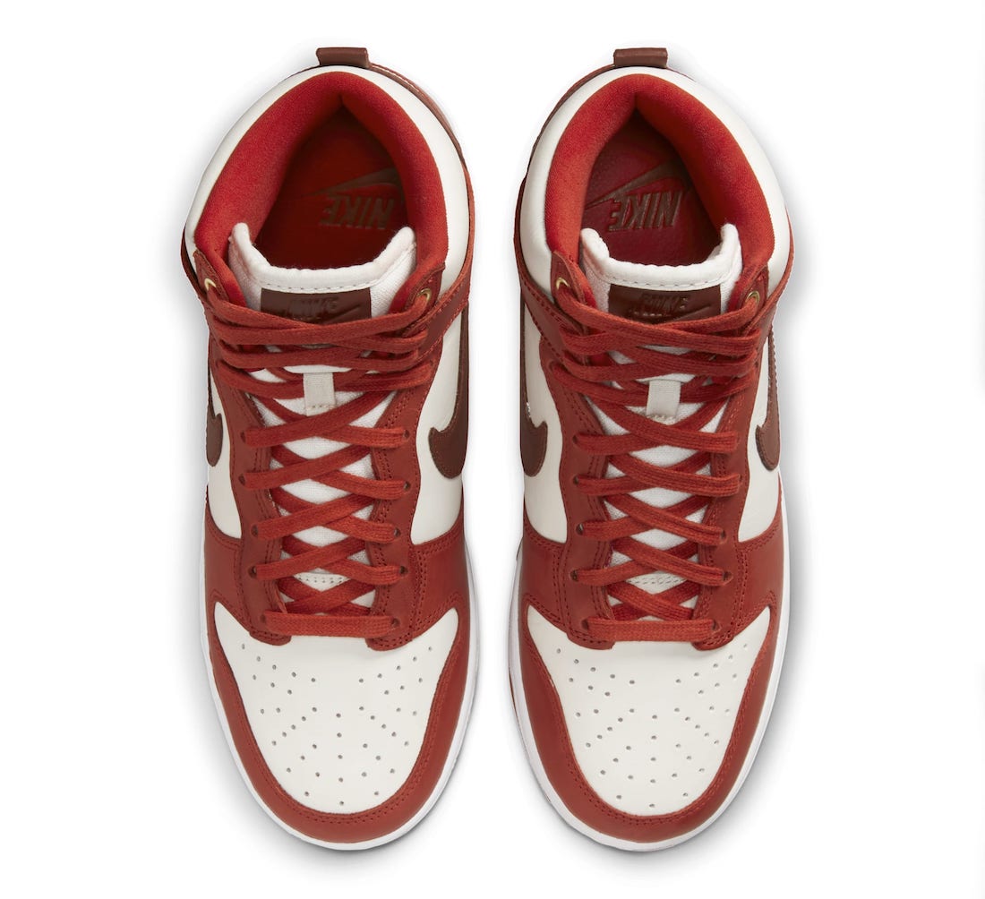 Nike Dunk High WMNS “Cinnabar”