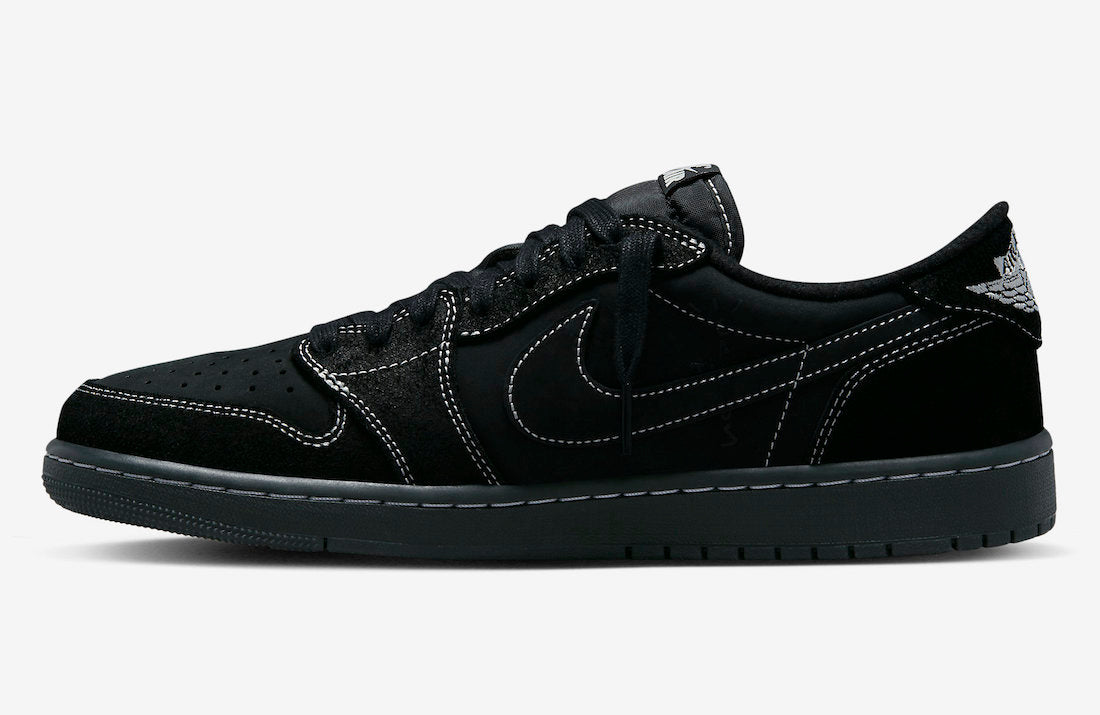 Travis Scott x Air Jordan 1 Low "Black Phantom"