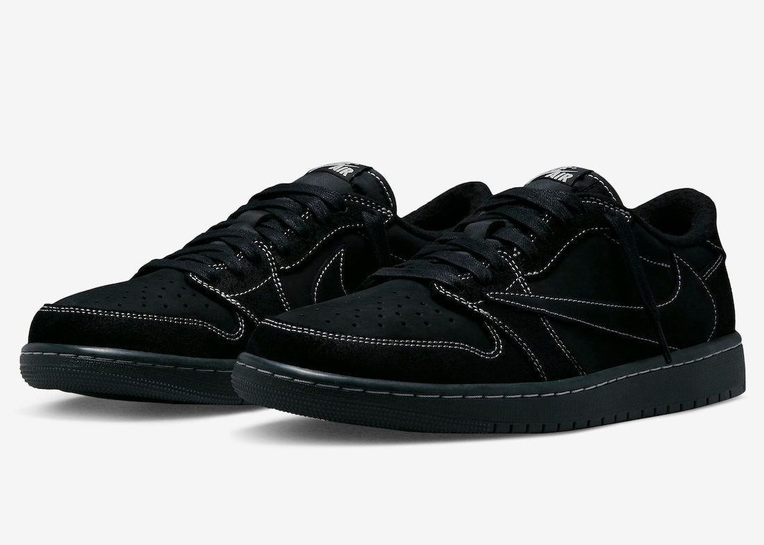Travis Scott x Air Jordan 1 Low "Black Phantom"