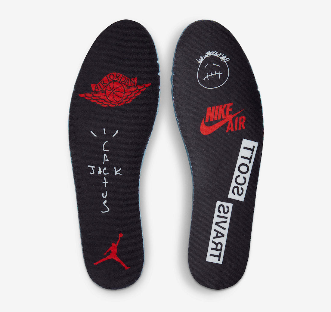 Travis Scott x Air Jordan 1 Low "Black Phantom"