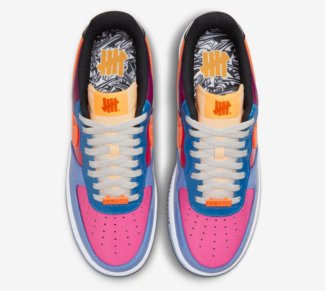 Undefeated x Nike Air Force 1 Low “Total Orange”