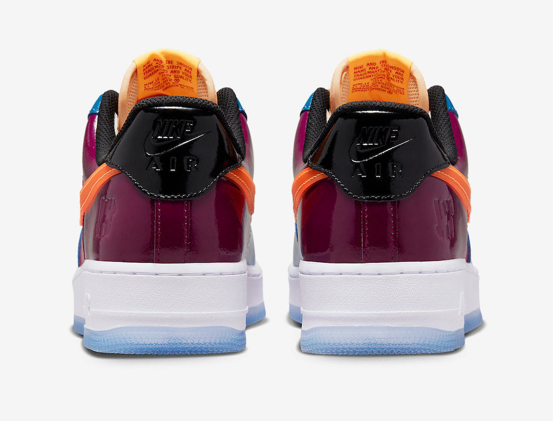 Undefeated x Nike Air Force 1 Low “Total Orange”
