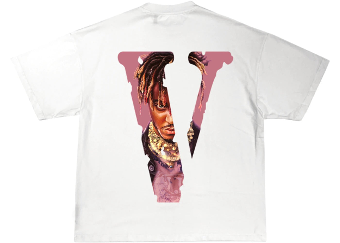 Juice-Wrld-x-Vlone-Legends-Never-Die-T-Shirt-White