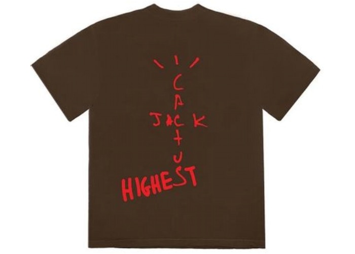 Travis-Scott-Jordan-Cactus-Jack-Highest-T-Shirt-Brown-2