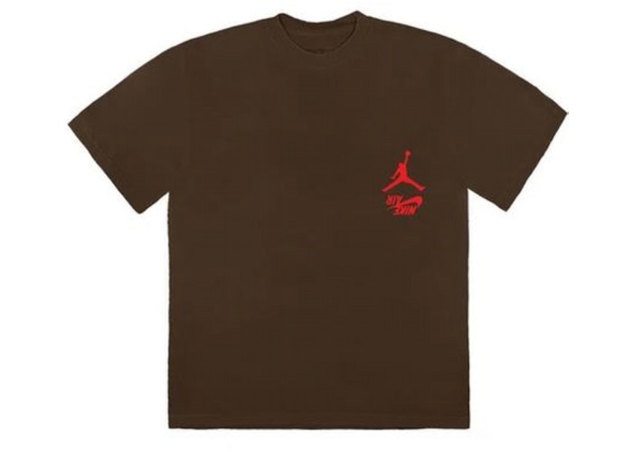 Travis-Scott-Jordan-Cactus-Jack-Highest-T-Shirt-Brown