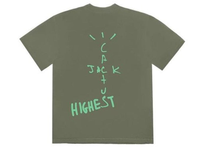Travis-Scott-Jordan-Cactus-Jack-Highest-T-Shirt-Olive-2