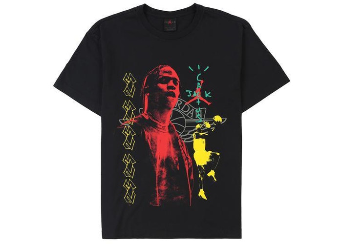 Travis-Scott-MJ-1-Tee-Black