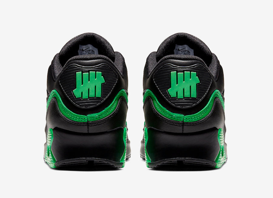 UNDEFEATED x Nike Air Max 90 "Black / Green Spark"
