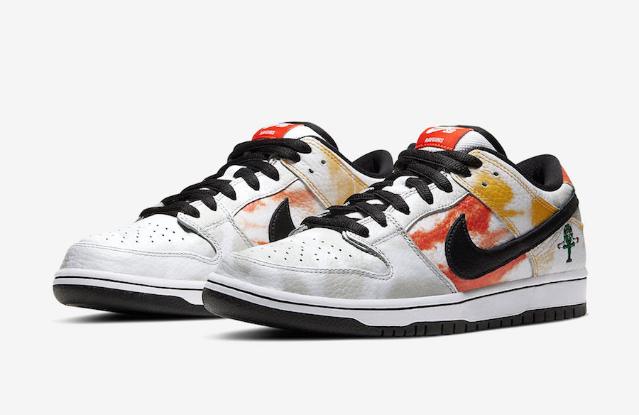 Nike SB Dunk Low "Raygun Tie-Dye White"