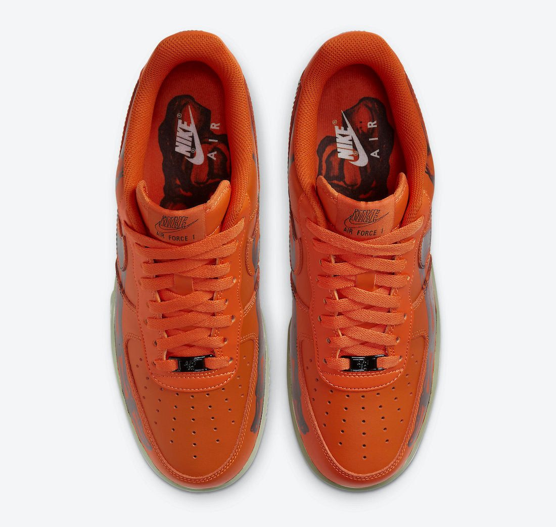 Air Force 1 Low “Orange Skeleton”
