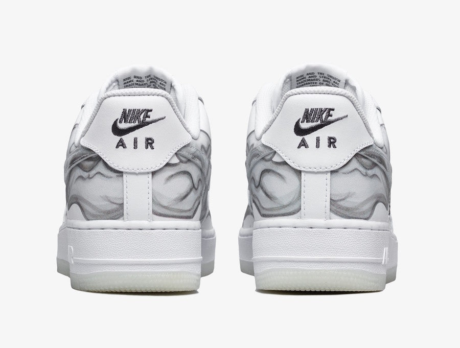 Nike Air Force 1 Low "Skeleton White"