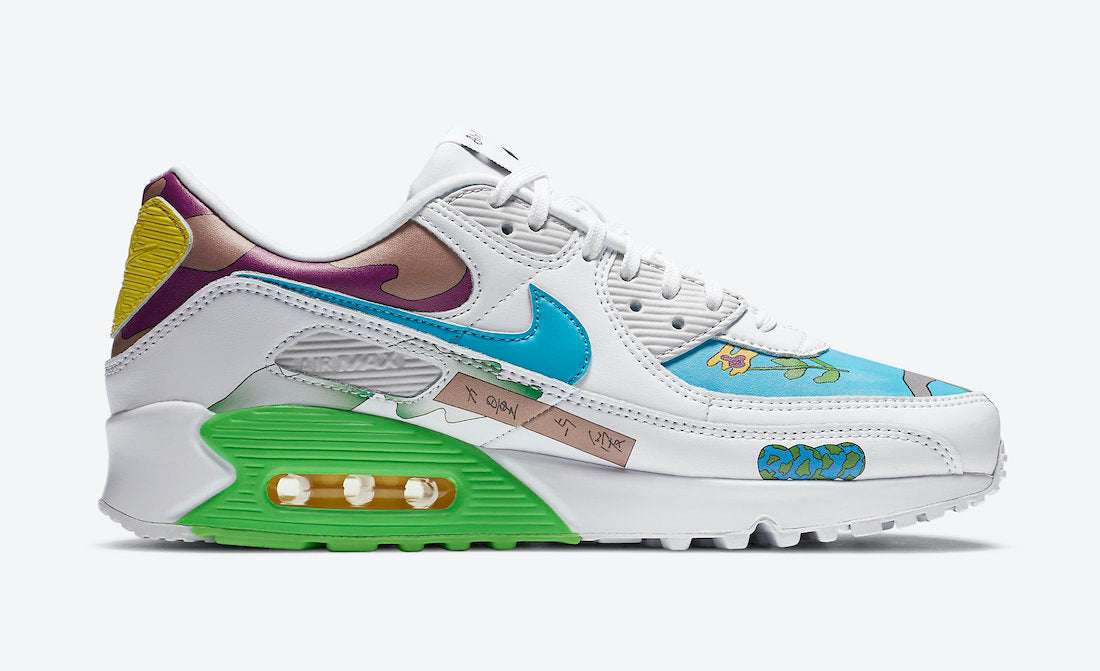Nike Air Max 90 Flyleather “Ruohan Wang”