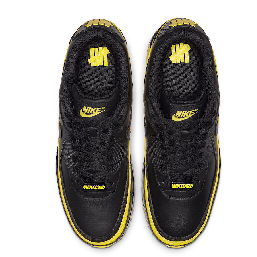 UNDEFEATED x Nike Air Max 90 "Black / Optic Yellow"