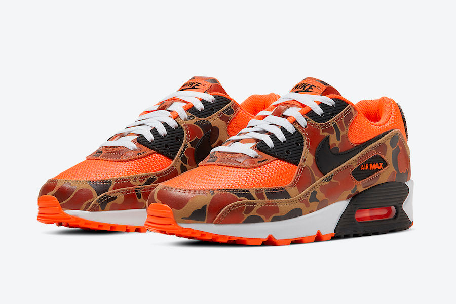 Air Max 90 "Orange Duck Camo"
