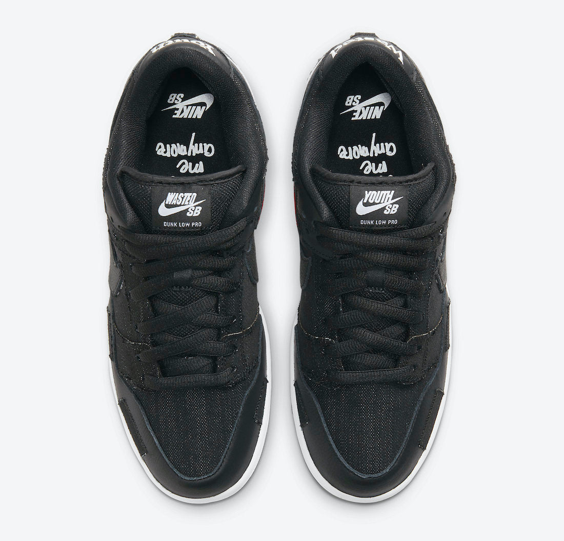 Wasted Youth x Nike SB Dunk Low “Black Denim”