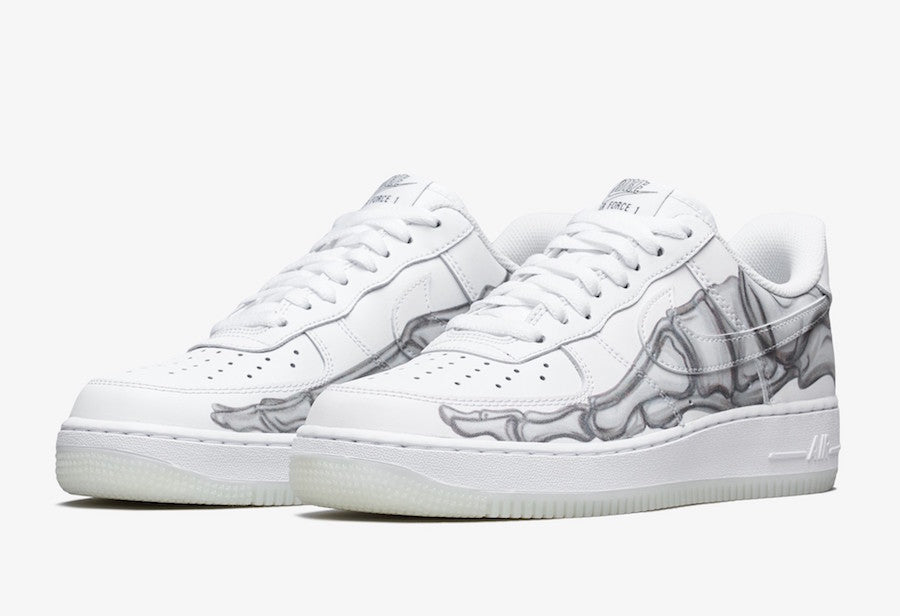 Nike Air Force 1 Low "Skeleton White"