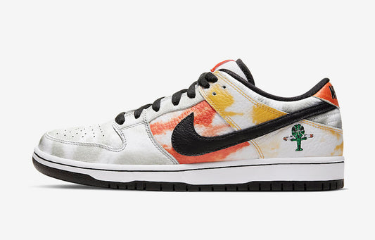 Nike SB Dunk Low "Raygun Tie-Dye White"